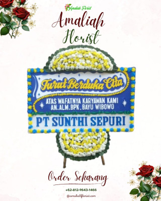 Papan Bunga Duka di Pugo Dagi