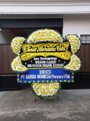 Papan Bunga Duka di Pugo Dagi